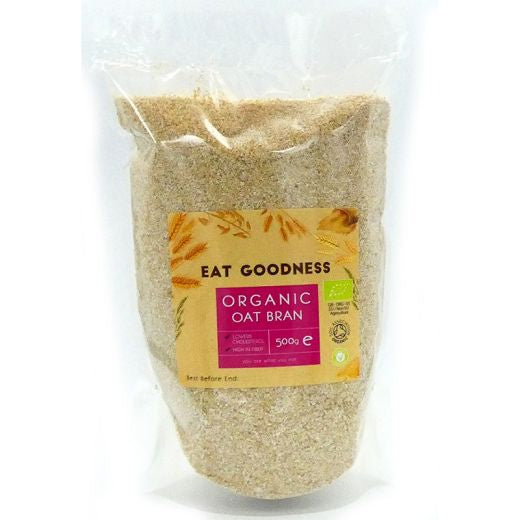 Eat Goodness Organic Oatbran - 6 X 500GR