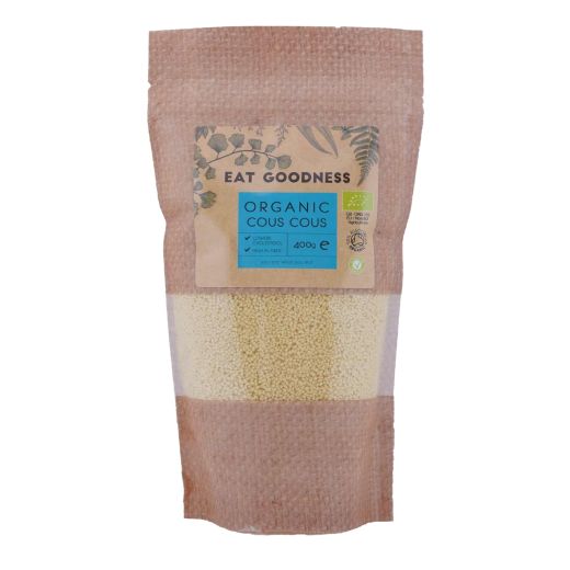 Eat Goodness Organic Couscous - 6 X 400GR