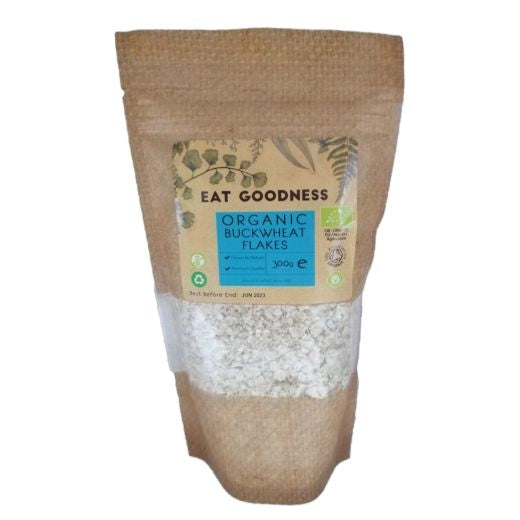 Eat Goodness Organic Buckwheat Flakes - 6 X 300GR