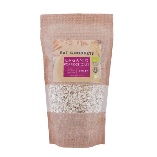 Eat Goodness Organic Porridge Oats - 6 X 250GR