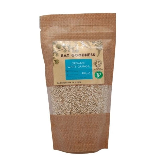 Eat Goodness Organic Quinoa White - 6 X 400GR