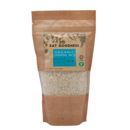 Eat Goodness Organic Jasmine Rice - 6 X 450GR