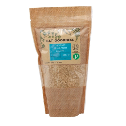 Eat Goodness Organic Amaranth Grains - 6 X 500GR