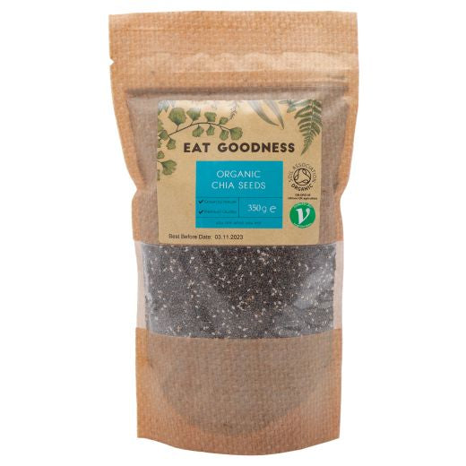 Eat Goodness Organic Chia Seeds - 6 X 350GR