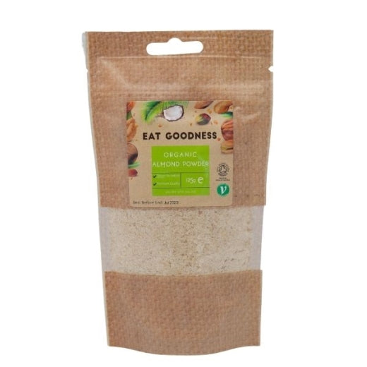 Eat Goodness Organic Almond Powder - 12 X 125GR