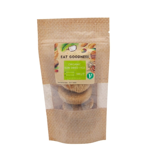 Eat Goodness Organic Figs - 12 X 100GR