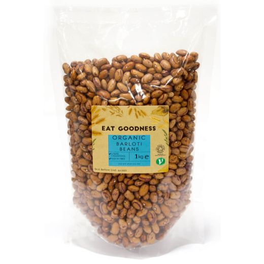 Eat Goodness Organic Barlotti Beans - 10 X 1KG