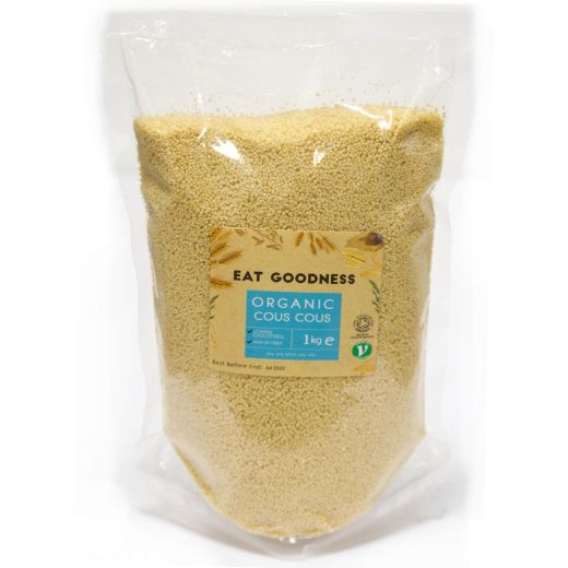 Eat Goodness Organic Couscous - 10 X 1KG