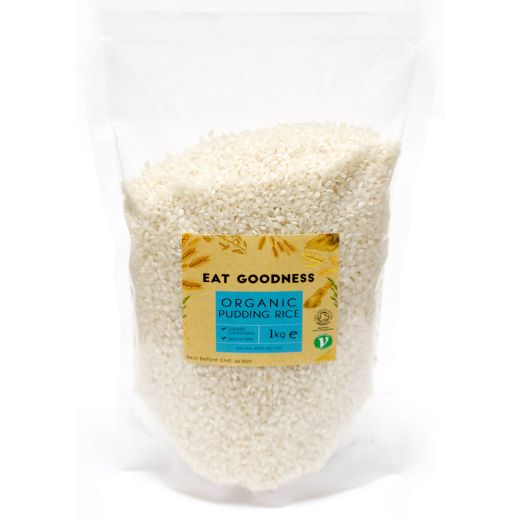 Eat Goodness Organic Pudding Rice - 10 X 1KG