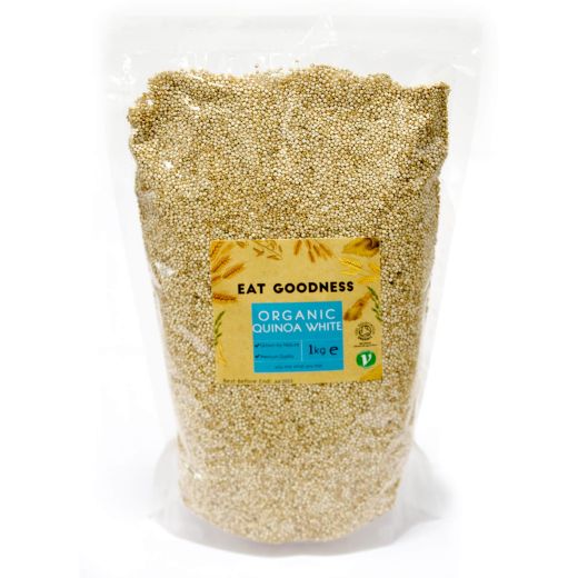 Eat Goodness Organic Quinoa White - 10 X 1KG