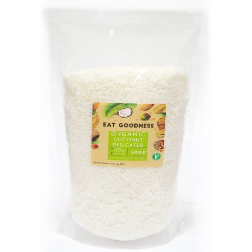 Eat Goodness Organic Desiccated Coconut - 10 X 500GR