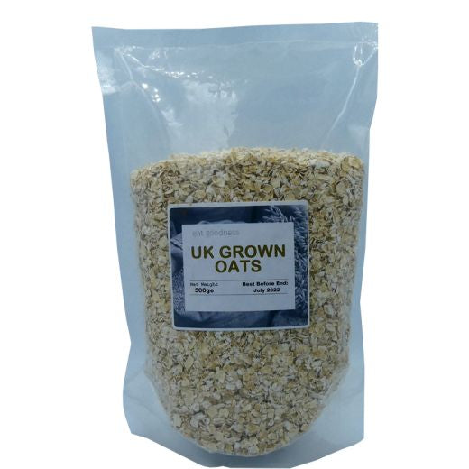 Eat Goodness Uk Grown Oats - 12 X 500GR