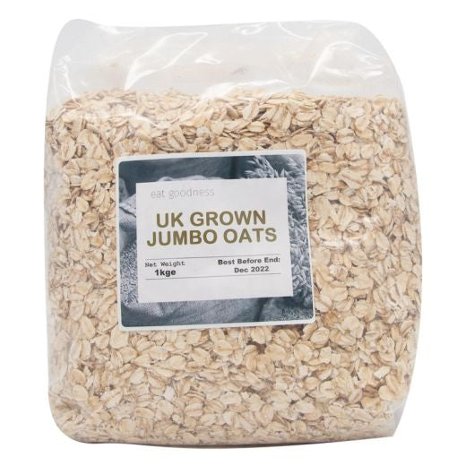 Eat Goodness Uk Grown Jumbo Oats - 10 X 1KG