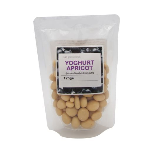 Eat Goodness Yoghurt Coated Apricots - 12 X 125GR