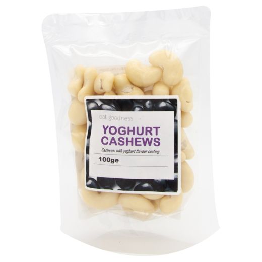 Eat Goodness Yoghurt Coated Cashews - 12 X 100GR