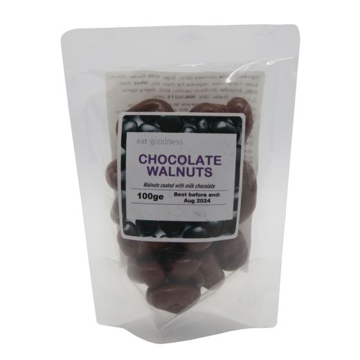 Eat Goodness Milk Chocolate Walnut - 12 X 100GR