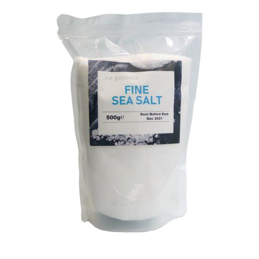 Eat Goodness Fine Sea Salt - 6 X 500GR