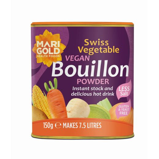 Marigold Less Salt Swiss Bouillon Purple - 6 x 150Gr