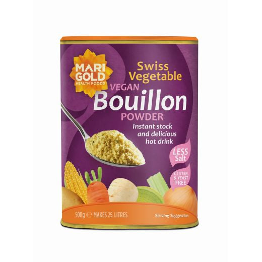 Marigold Less Salt Swiss Bouillon Purple - 6 x 500Gr