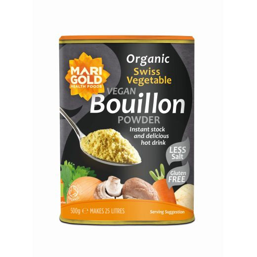 Marigold Less Salt Bouillon Grey Family - 6 x 500Gr