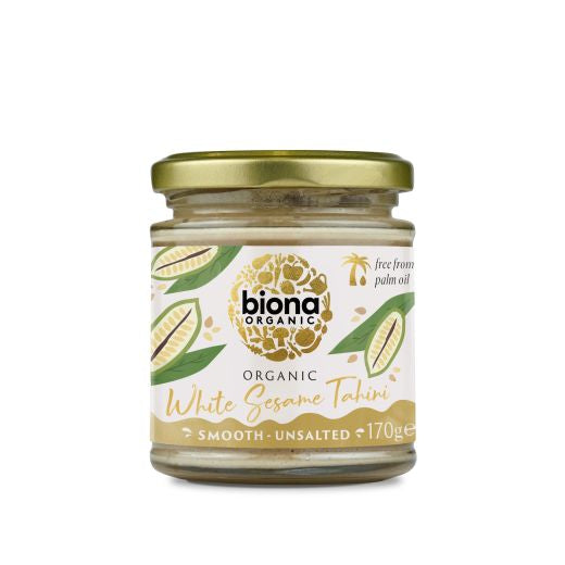 Biona Organic White Tahini - 6 x 170Gr