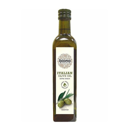 Biona Organic Extra Virgin Olive Oil - 6 x 500Ml