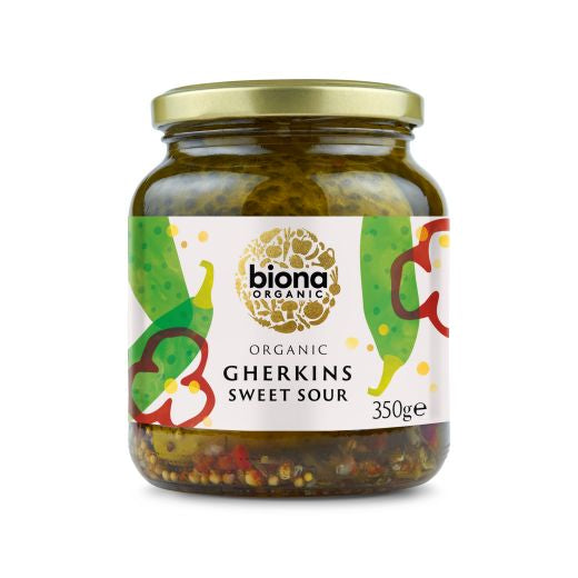 Biona Organic Gherkins - 6 x 350Gr