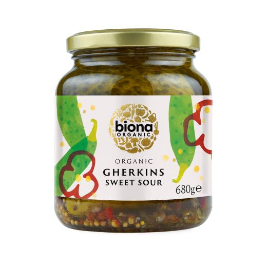 Biona Organic Gherkins Big - 6 x 680Gr