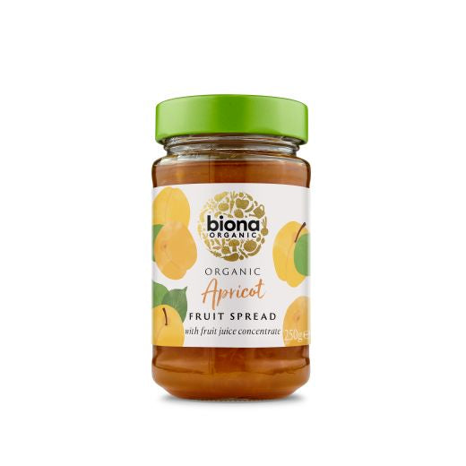 Biona Organic Apricot Spread - 6 x 250Gr