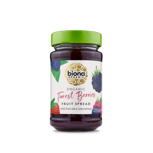 Biona Organic Forest Berries Spread - 6 x 250Gr