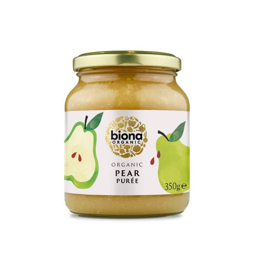 Biona Organic Pear Puree - 6 x 350Gr