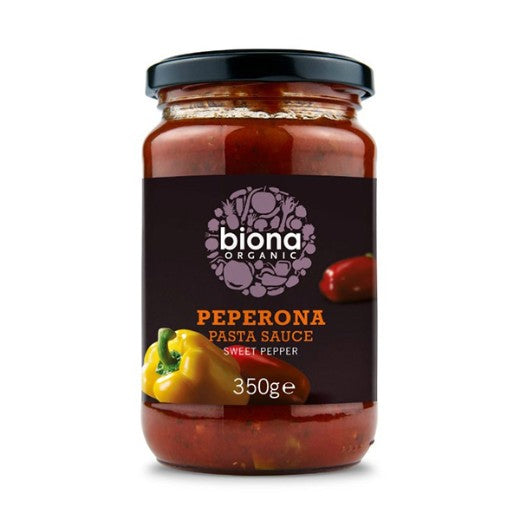 Biona Organic Peperona Pasta Sauce - 6 x 350Gr