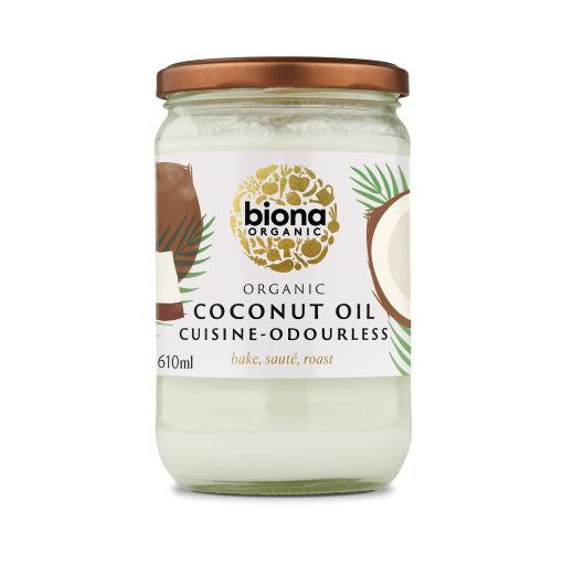 Biona Organic Coconut Oil Cuisine - 6 x 610Ml