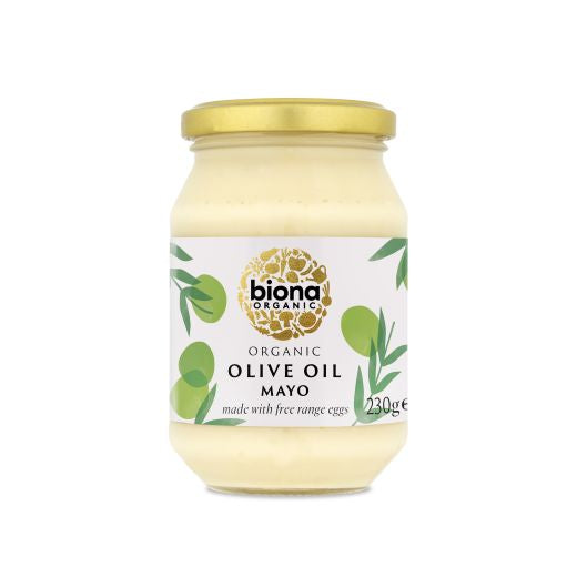 Biona Organic Mayonnaise With Olive Oil - 6 x 230Gr