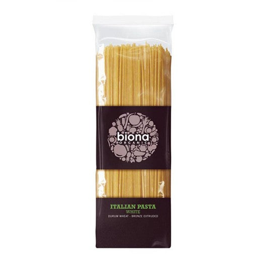 Biona Organic White Spaghetti - 12 x 500Gr