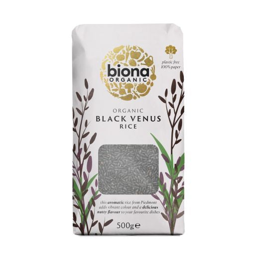 Biona Organic Black Venus Piedmont Rice - 6 x 500Gr