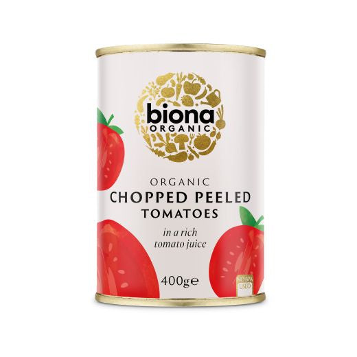 Biona Organic Chopped Tomatoes - 12 x 400Gr