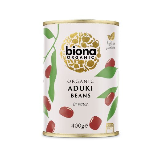 Biona Organic Aduki Beans - 6 x 400Gr