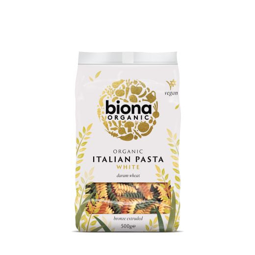 Biona Organic Fusilli Tri Colore Bronze Extruded - 12 x 500Gr