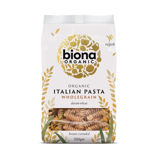 Biona Organic Wholewheat Fusuli Organic - 12 x 500Gr