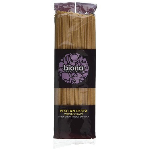 Biona Organic Whole Spaghetti Bronze Extruded - 12 x 500Gr