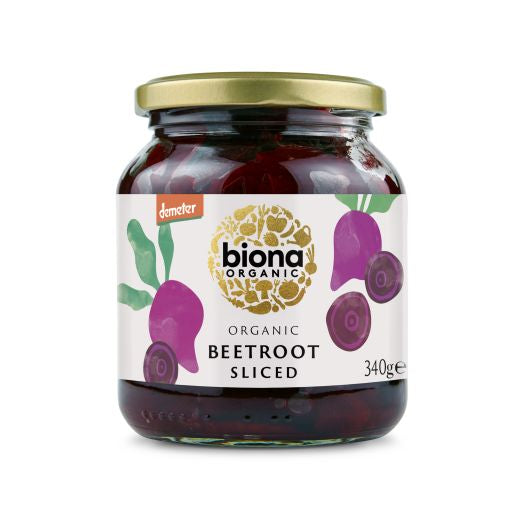 Biona Organic Beetroot Sliced Organic / Demeter - 6 x 340Gr