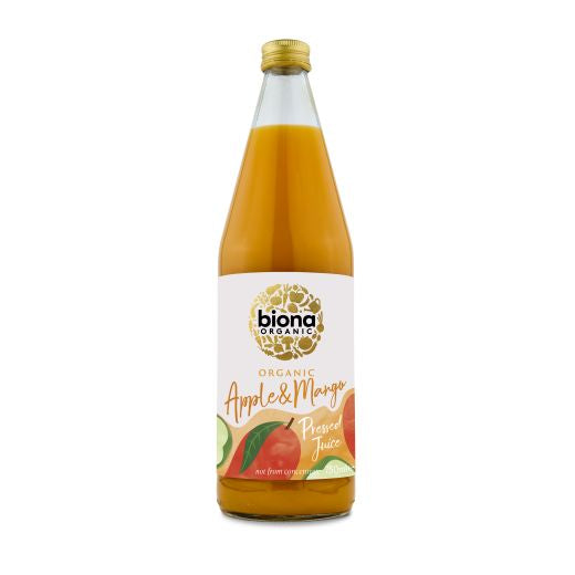 Biona Organic Apple Mango Juice - 6 x 750Ml