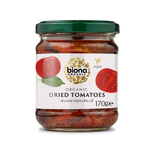 Biona Organic Dried Tomatoes - 6 x 170Gr