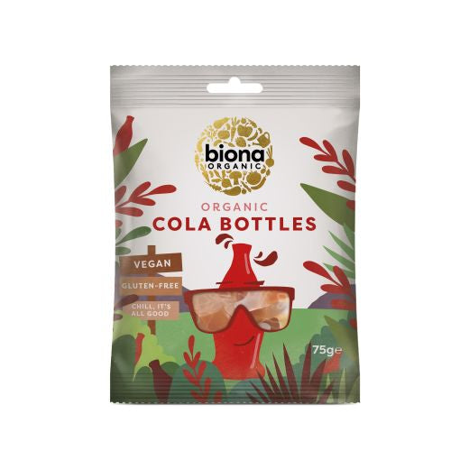 Biona Organic Cola Bottles - 10 x 75Gr