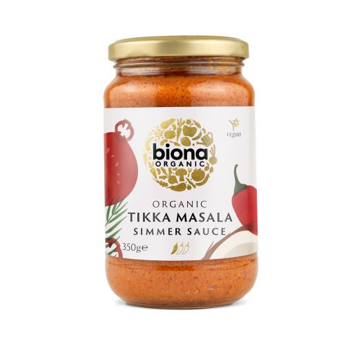 Biona Organic Tikka Masala Sauce - 6 x 350Gr