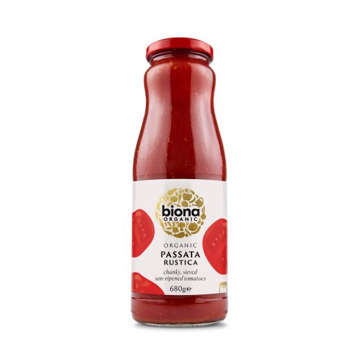 Biona Organic Rustica Passata - 12 x 680Gr