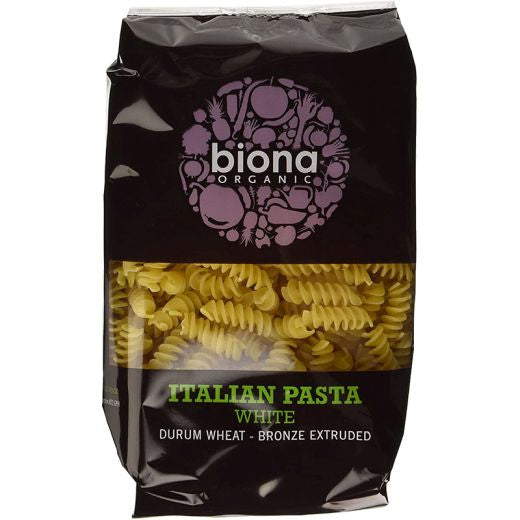 Biona Organic White Fusilli Organic Bronze Extruded - 12 x 500Gr