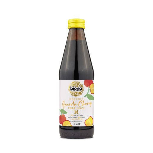 Biona Organic Pure Acerola Cherry Juice - 6 x 330Ml