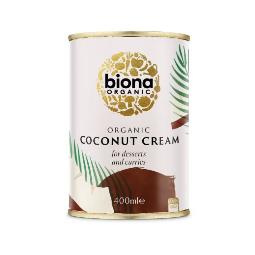 Biona Organic Coconut Cream - 6 x 400Ml